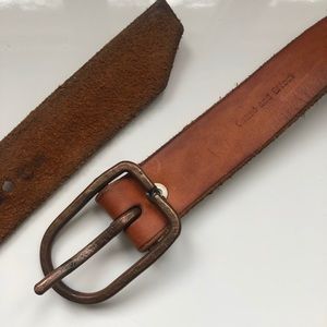 cause and effect leather belt